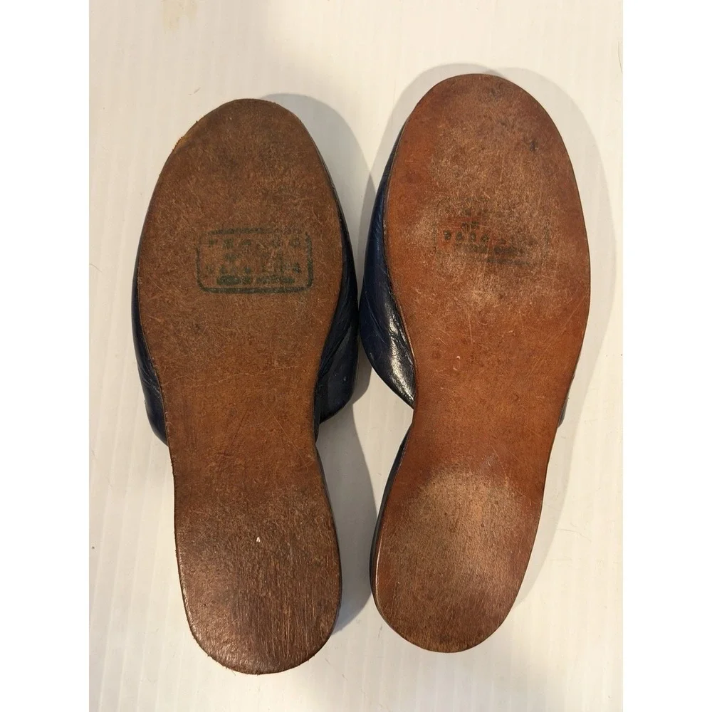 Vintage Childrens Chinela Liviana Pullman Train Sleeper Car Slippers House Shoes